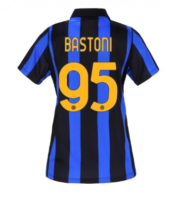 Inter Milan Alessandro Bastoni #95 Hjemmebanetrøje Dame 2026-27 Kortærmet Inter Milan Alessandro Bastoni #95 Hjemmebanetrøje Dame 2026-27 Kortærmet